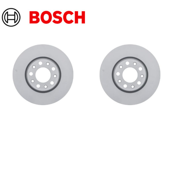 Coppia Dischi Freno Bosch Anteriori